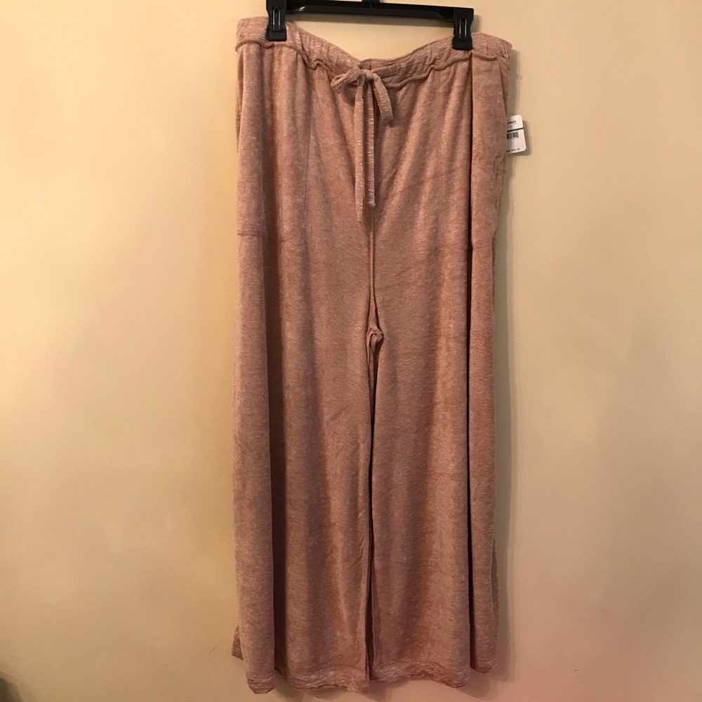 Free People Lounge Pink Clay Pants